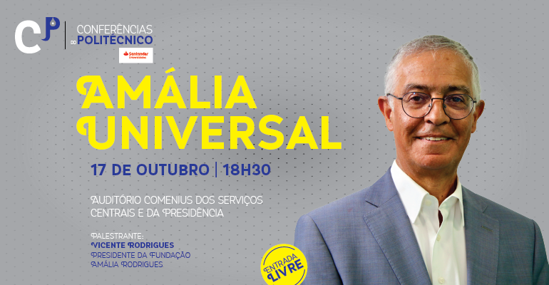 17 de outubro | 18h30 | Auditório Comenius do IPCB